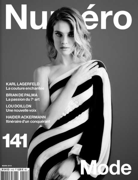 Natalia Vodianova by Karl Lagerfeld for Numéro #141 March 2013 3