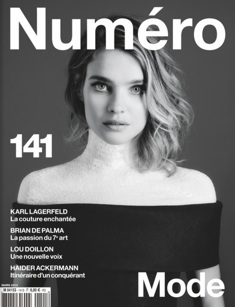 Natalia Vodianova by Karl Lagerfeld for Numéro #141 March 2013 2