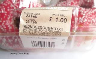 Sainsbury's Red Nose Day Doughnuts
