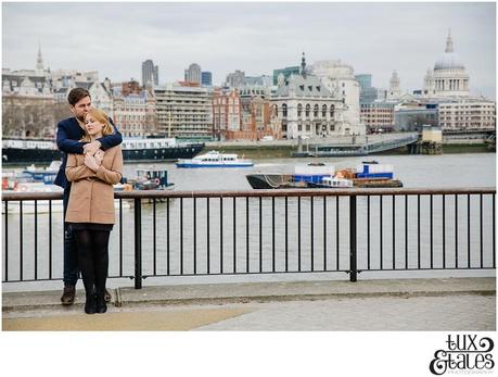 Southbank in Winter | Wedding Photography London