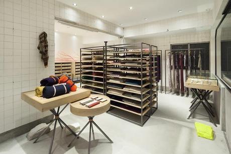 Evolution of traditional KIMONO store in Kyoto by Yusuke Seki