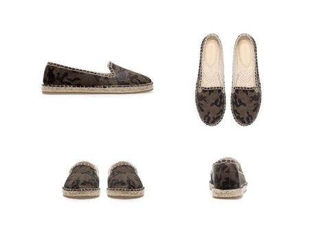 The camouflage espadrilles