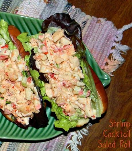 Shrimp Cocktail Salad Roll