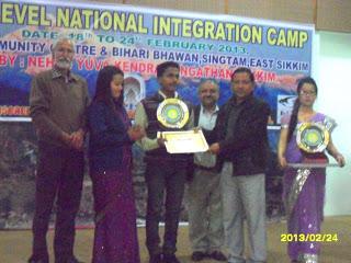 State Level National Integration Camp concludes at Singtam