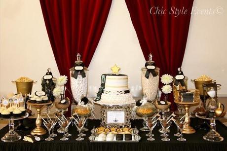 Old Hollywood Glam Party  by Chic Style Events