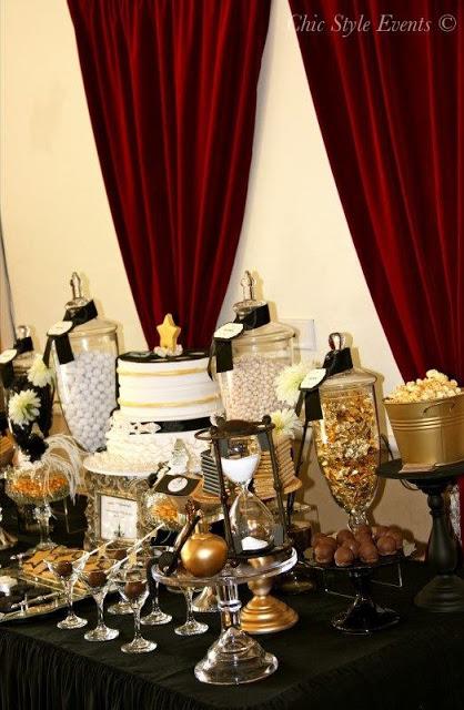 Old Hollywood Glam Party  by Chic Style Events