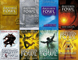 All eight books in the series.