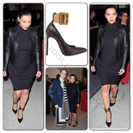 Celeb Style: Kim Kardashian visited the Mario Testino opening at...