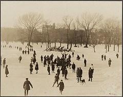 Ice skating then...