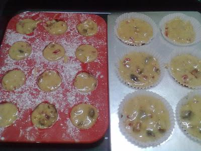 Christmas Fruit Cake in one bowl...