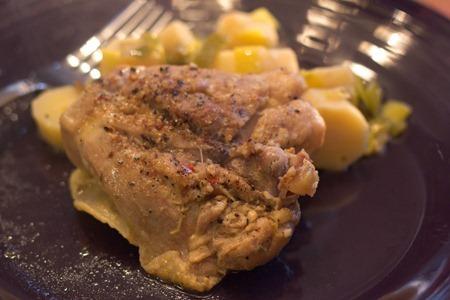 Braised Chicken with Parsnips (2 of 3)