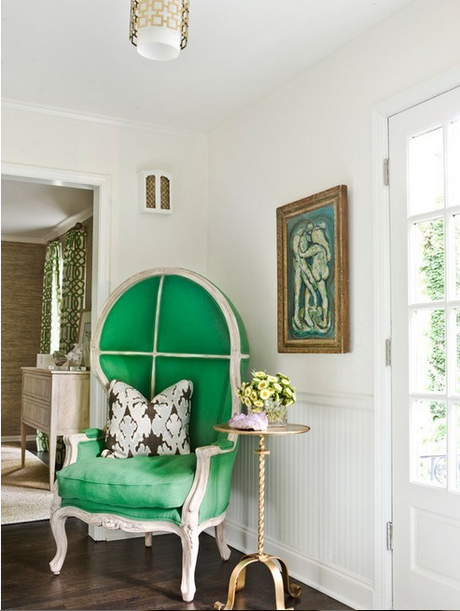 Green chair