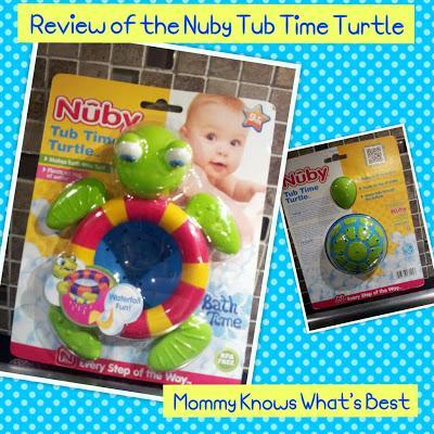 Bath Time Fun with the Nuby Tub Time Turtle: Review