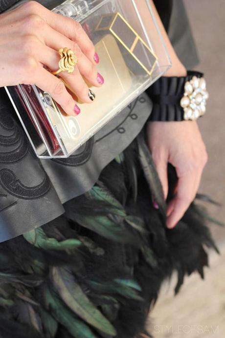 Style Rx // Leather and Feathers