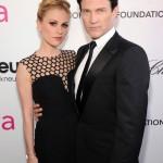 Anna Paquin and Stephen Moyer Elton John 21st Annual Oscar Viewing Party Jamie McCarthy Getty 3