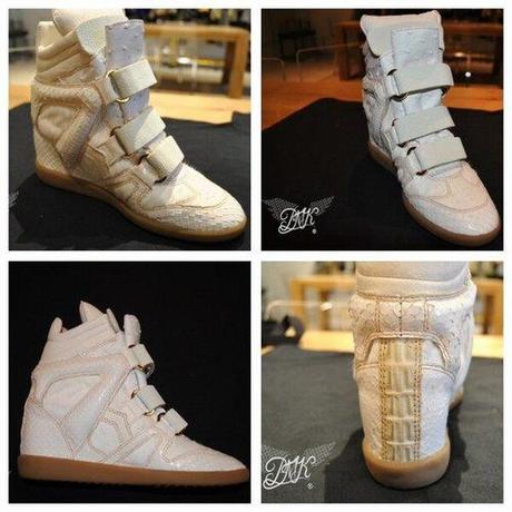 Custom Isabel Marant Sneakers by @PMKCustoms for Beyonce
PMK...
