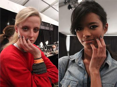 Backstage w/ Elizabeth Arden Red Door Spa at Emerson & Brandon Sun Fall 2013