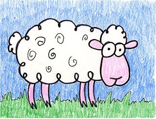 Cartoon Sheep