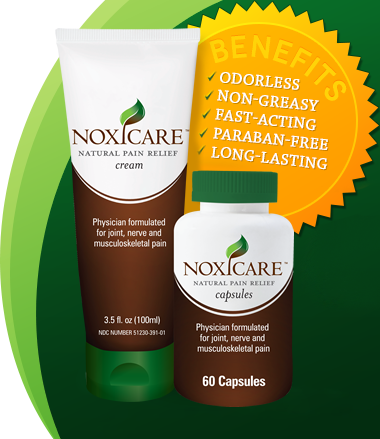 Noxicare Natural Pain Relief Cream {Review }