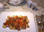 Hassenpfeffer German Rabbit with Leeks