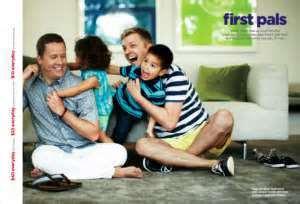 JCPenney Father's Day ad with homosexual couple.