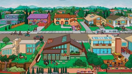 Dwell Magazine on The Simpsons