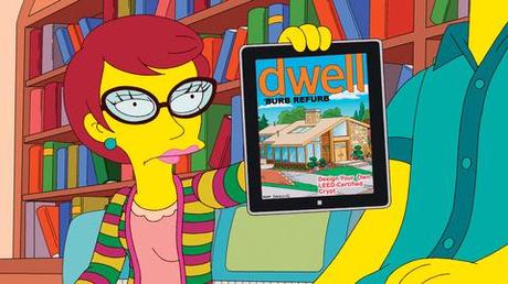 Dwell Magazine on The Simpsons