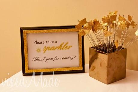 {Customer Party} Black & Gold 50th