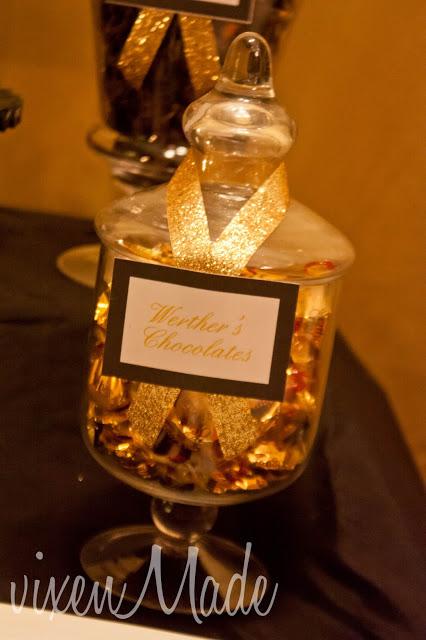 {Customer Party} Black & Gold 50th