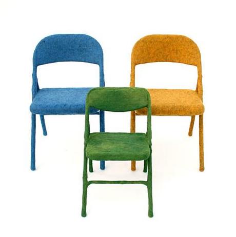 Felt Chairs by Tanya Aguiñiga
