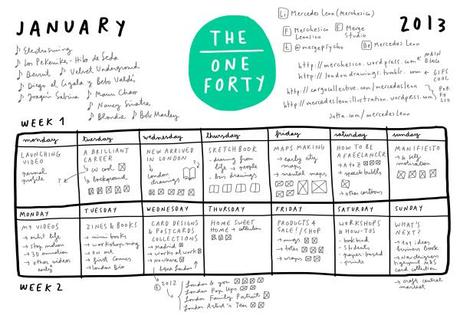 THE ONE FORTY 2 week planning_mercedes leon