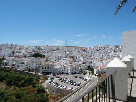 View of the White Town from the top