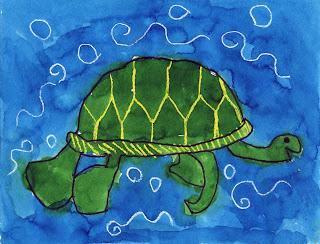 Sea Turtle Painting