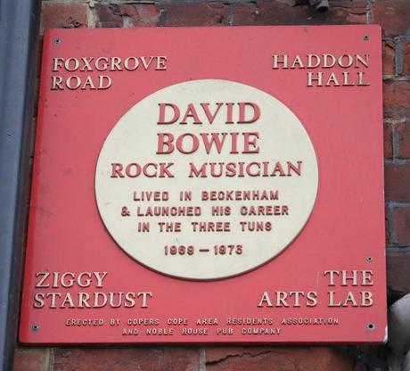 Plaque of the week No.114: David Bowie