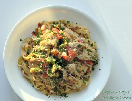 Creamy Cajun Chicken Pasta