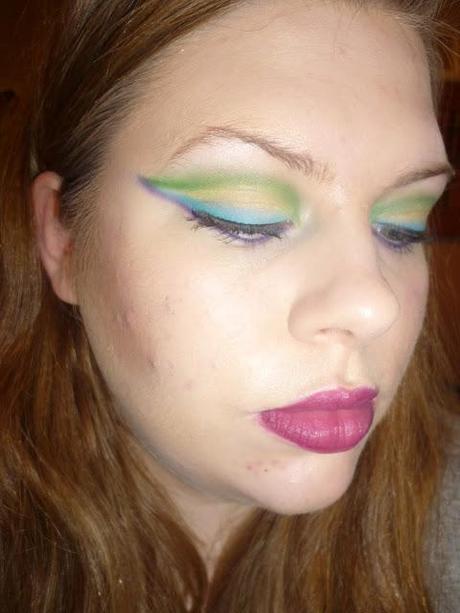 Weekly Make Up Tag - Peacock