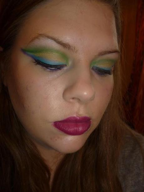 Weekly Make Up Tag - Peacock