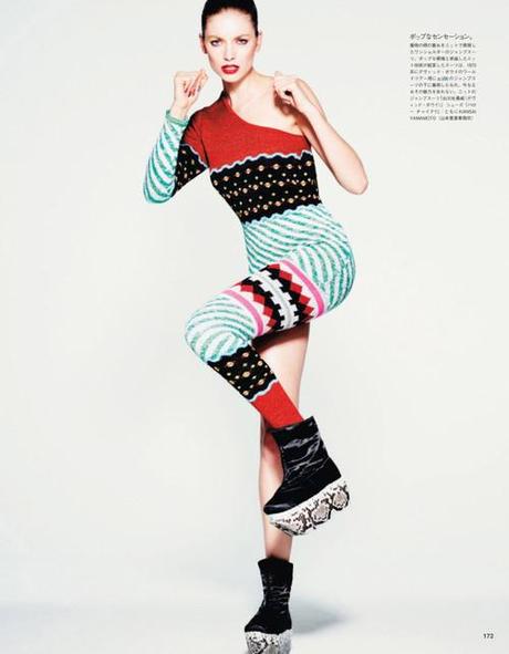 Iris Van Berne for Vogue Japan April 2013 in Fashion...
