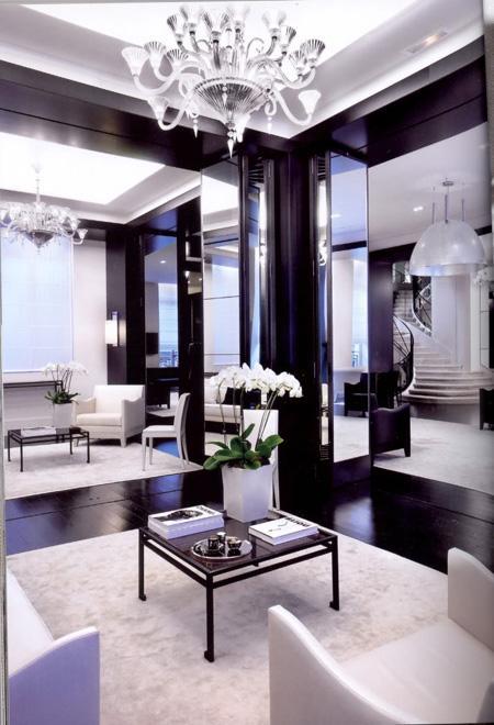 decor black and white rooms6 Be Bold and Daring: Decorate with Black and White HomeSpirations