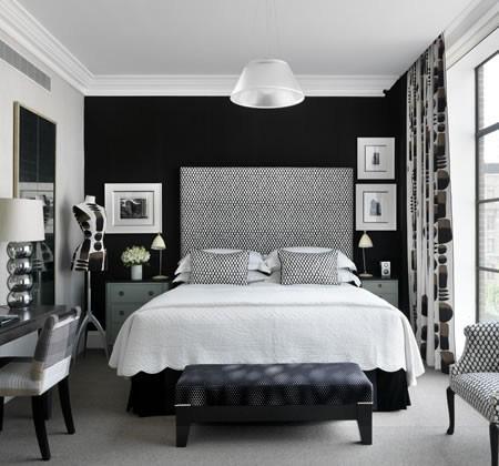 decor black and white rooms Be Bold and Daring: Decorate with Black and White HomeSpirations