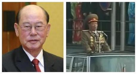 Gen. Ri Myong Su (L), last known Minister of People's Security and Col. Gen. Choe Pu Il (R) whom South Korean sources claim  replaced Ri as head of People's Security (Photos: Xinhua file photo and KCTV screengrab)