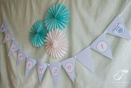 A Blue Owl Themed Party for a 1st Birthday by Little Dimple Designs