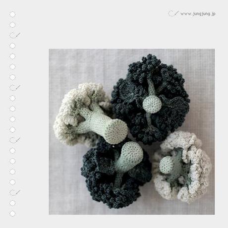 Art: crochet vegetables