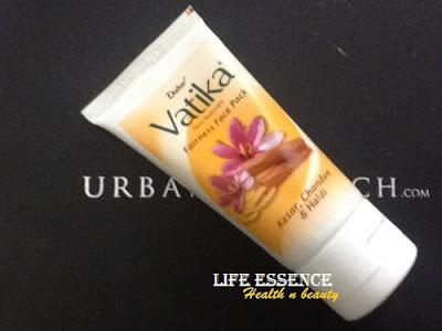 Dabur Vatika Skin Naturals Fairness Face Pack Review