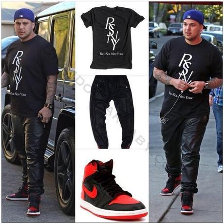 Celeb Style: Rob Kardashian in Rich Soil, En Noir and Air Jordan...