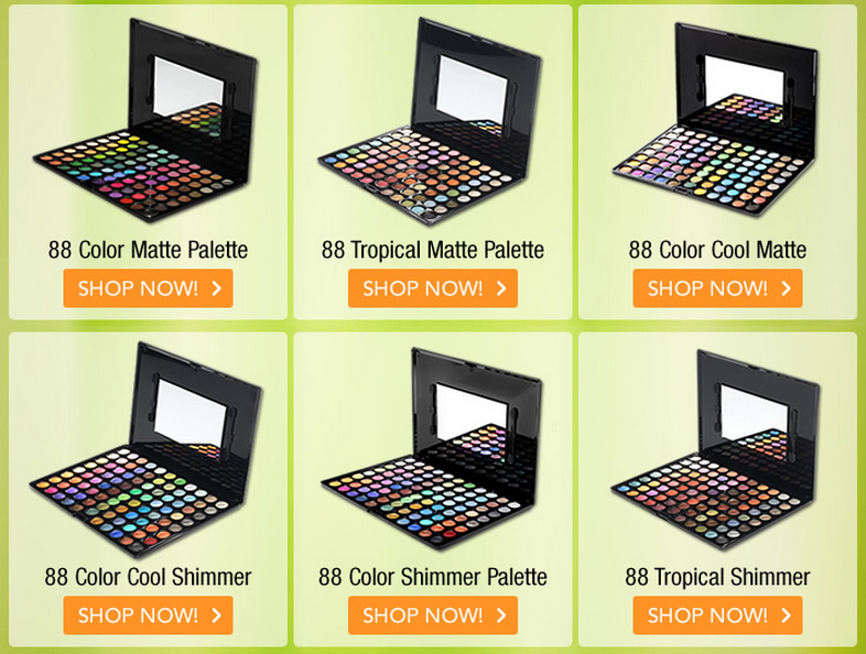 bh cosmetics California makeup collection, bh cosmetics coupon codes, bh california makeup collection swatches