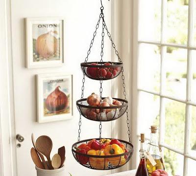 Vegetable hanging basket