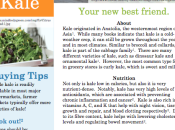 Kale Consumer’s Guide!