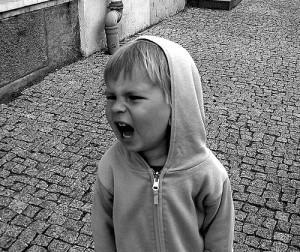 Angry Child. Photo by Mindaugas Danys