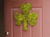 Make Moss Shamrock Your Door